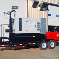 115 kw Wheeled Generator